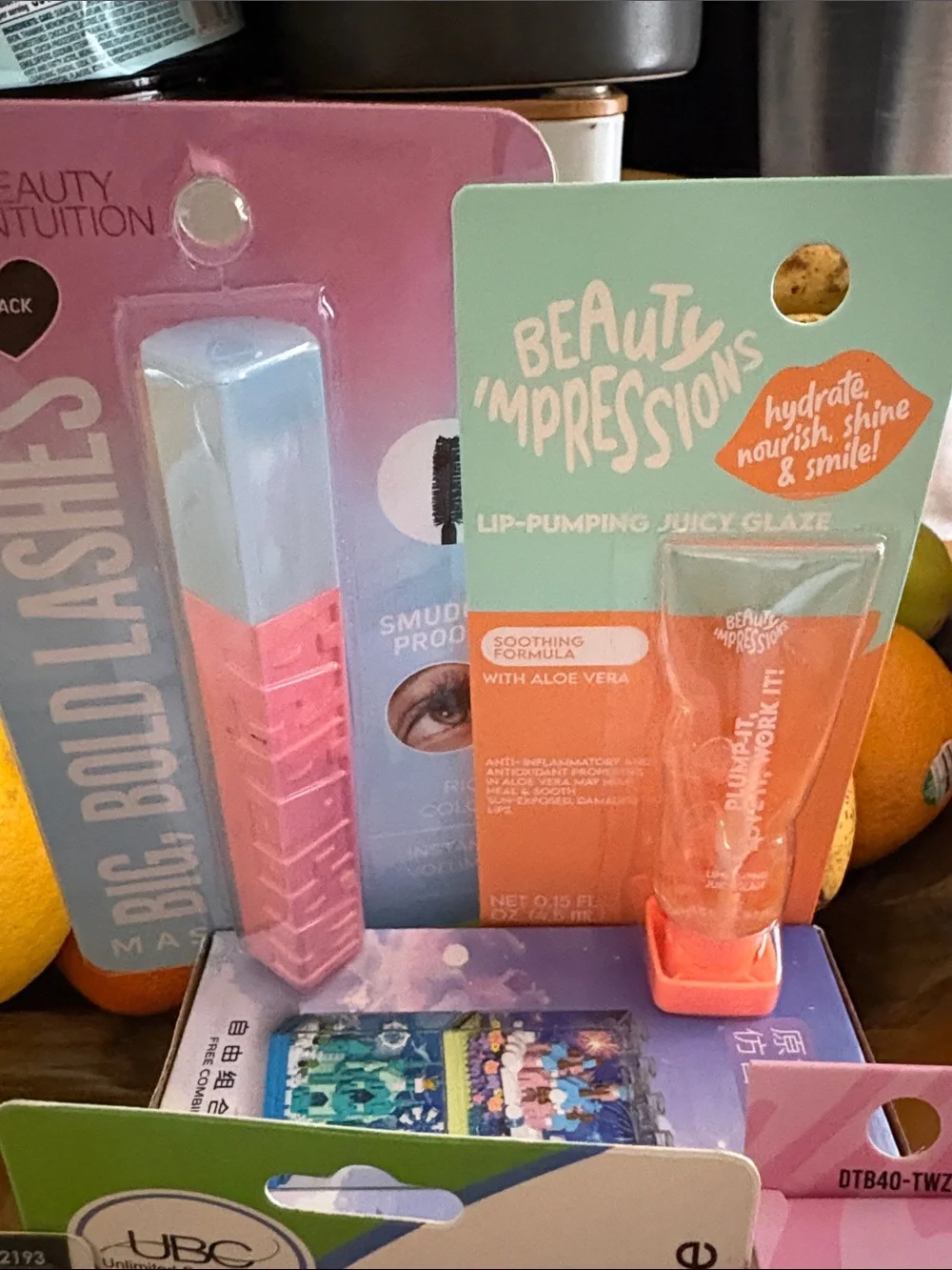 L.A. Colors Eyeliner & Pink Beauty Tools Set